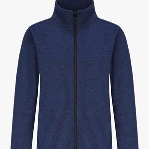 New Navy Blue Full-Zip Jacket